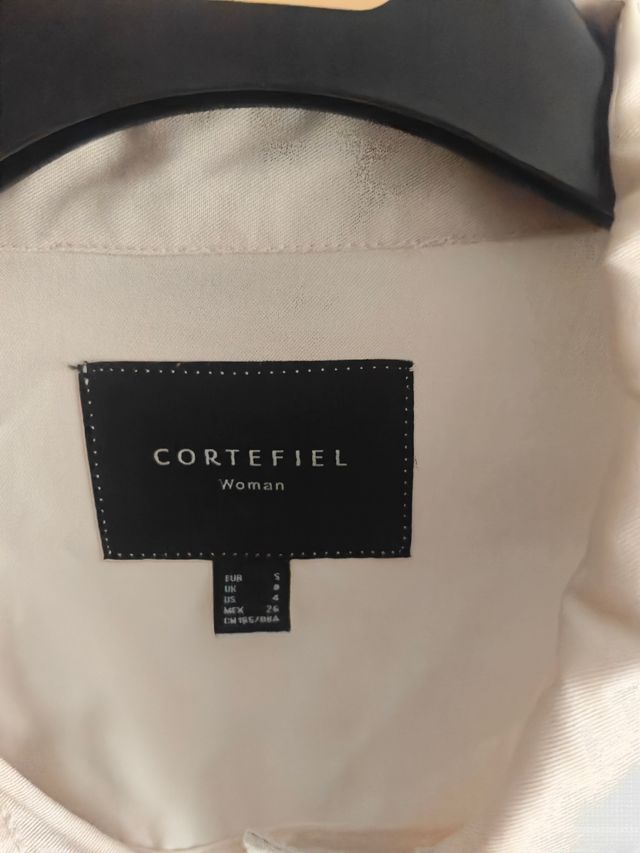 Chaqueta Cortefiel beige - Talla S