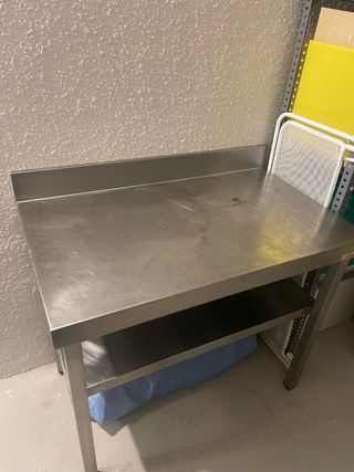 Mesa acero inoxidable