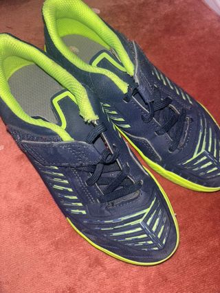 Zapatos niño - Azul y Verde de niño talla 34