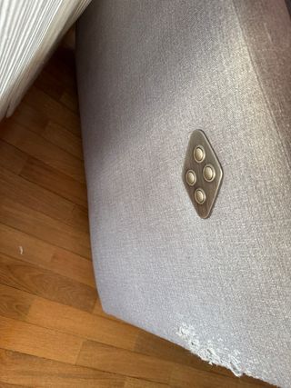 Sillón reclinable gris - eléctrico