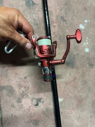 2 canne da pesca usate