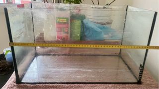 Acuario de cristal 40 litros
