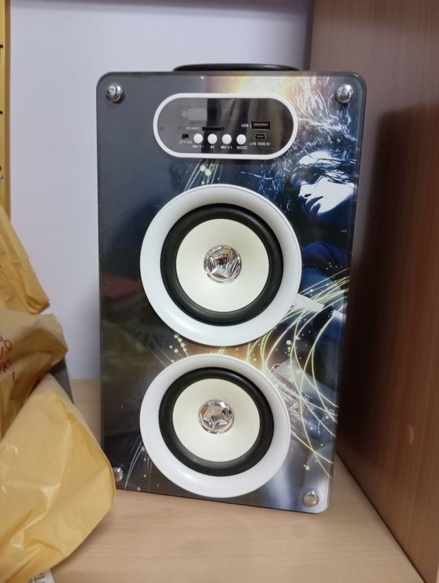 Altavoz Bluetooth 2x2" Portátil