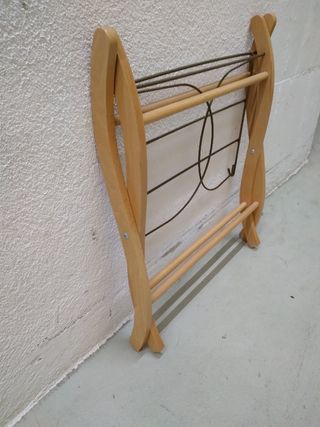 Cuna moisés plegable madera maciza 