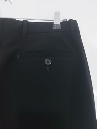 Pantalón traje hombre negro Bonachelo