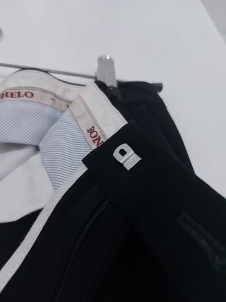 Pantalón traje hombre negro Bonachelo