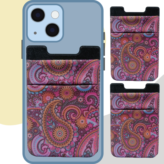 4 protectores gel móvil: azul, rosa