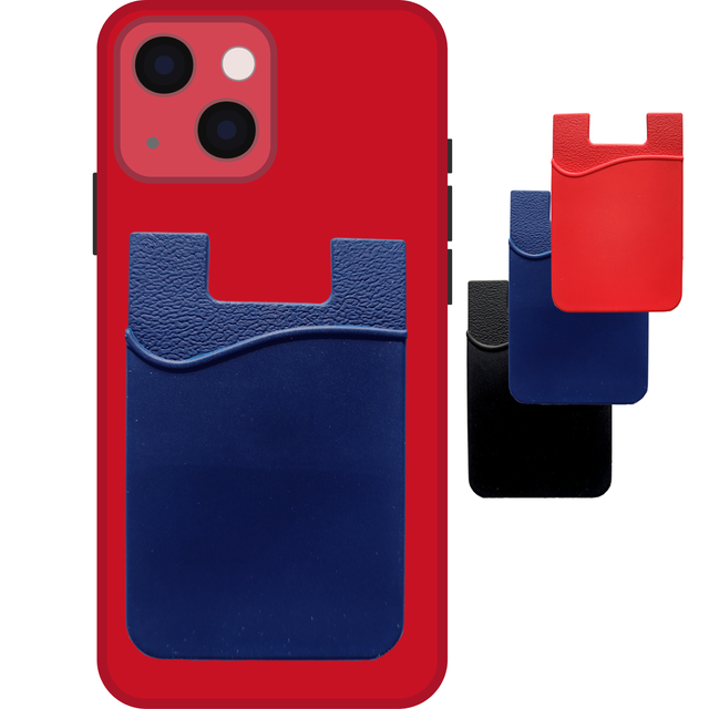 4 protectores gel móvil: azul, rosa