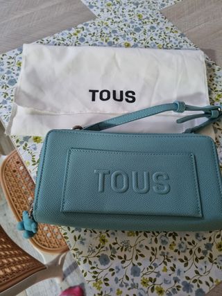 Cartera Tous azul - bandolera