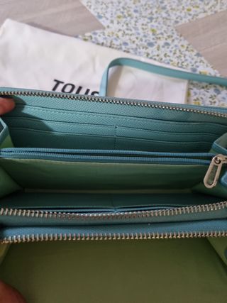 Cartera Tous azul - bandolera