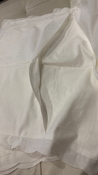Fundas cojines blancas bordadas