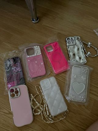 Fundas iPhone 16Pro Max - 6 unidades