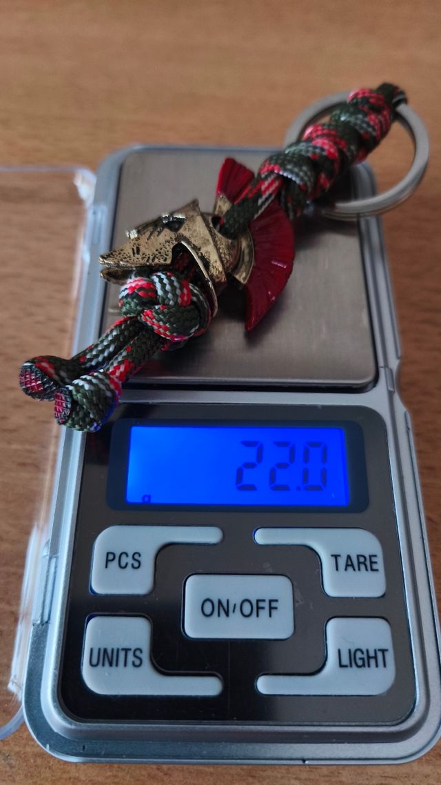 Llavero casco espartano