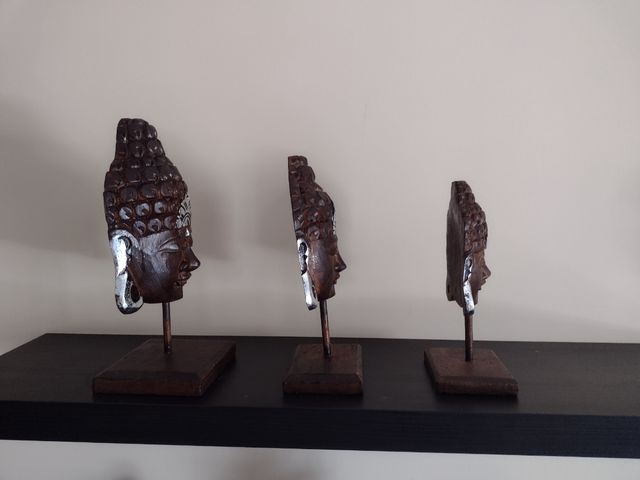 Maschere etniche in legno