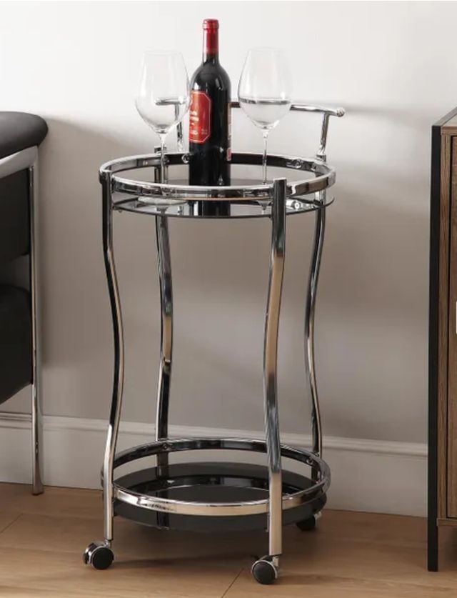 Carro camarera Versa Driana negro