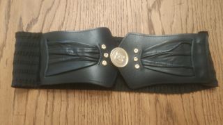 Cintura elastica nera vintage