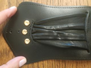 Cintura elastica nera vintage