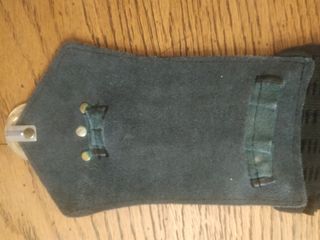 Cintura elastica nera vintage