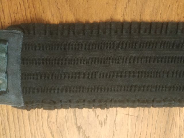 Cintura elastica nera vintage