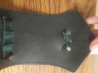 Cintura elastica nera vintage