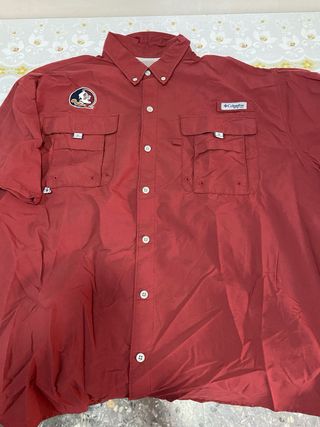 Camisa Columbia roja XXL de Estados Unidos 