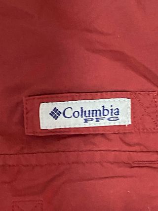 Camisa Columbia roja XXL de Estados Unidos 