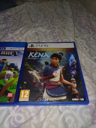 PS4 Minecraft & PS5 Kena: Bridge of Spirits