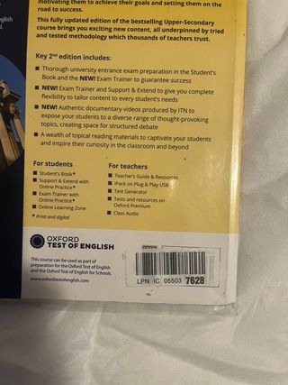 Libro de inglés Key 1