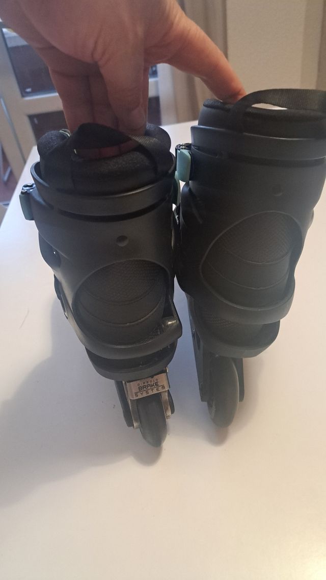 Patines (Talla  41) + Protecciones + Bolsa Oxelo