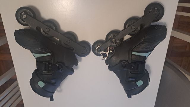 Patines (Talla  41) + Protecciones + Bolsa Oxelo