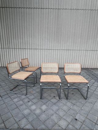 4 Sillas Cesca vintage