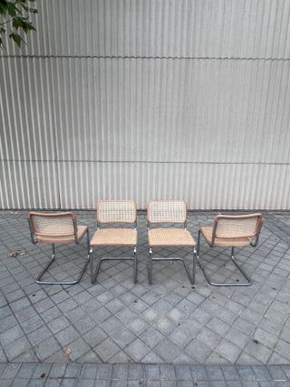 4 Sillas Cesca vintage