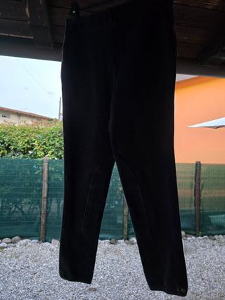 Jeans equitazione bimba Decathlon neri