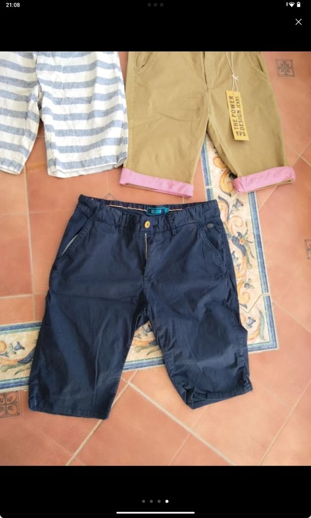Shorts hombre - 3 uds. -talla 36/38