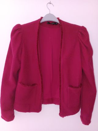 Chaqueta Mango fiesta roja - M