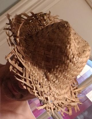Gorro paja roto - Disfraz pirata