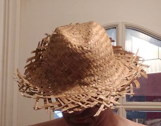 Gorro paja roto - Disfraz pirata