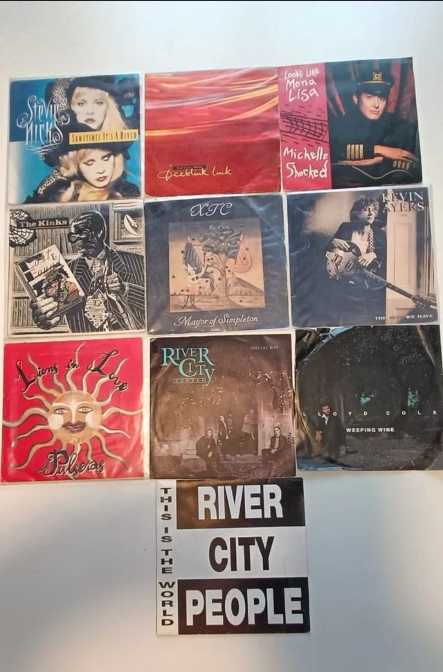10 singles vinilo pop-rock internacional