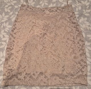 Falda Pull&Bear beige talla S
