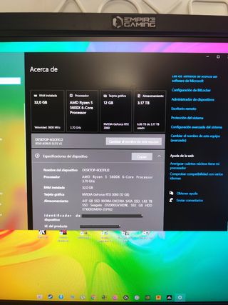 PC Gaming AMD Ryzen 5 5600X