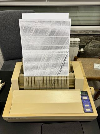 Impresora matricial Epson LQ-500 (funciona+extras)