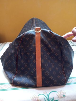 Louis Vuitton Keepall: Bolso Marrón