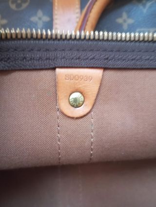 Louis Vuitton Keepall: Bolso Marrón