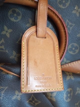 Louis Vuitton Keepall: Bolso Marrón