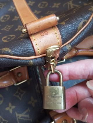 Louis Vuitton Keepall: Bolso Marrón