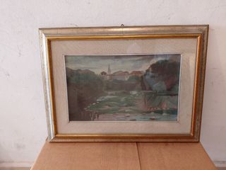 Quadro paesaggio vintage