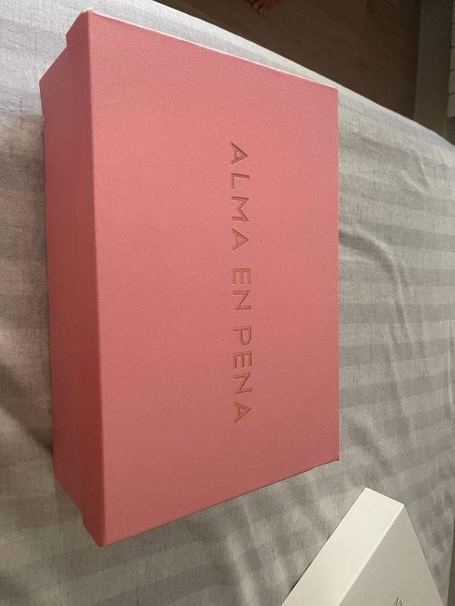 Sandalias Alma en Pena Plata 42, un solo uso