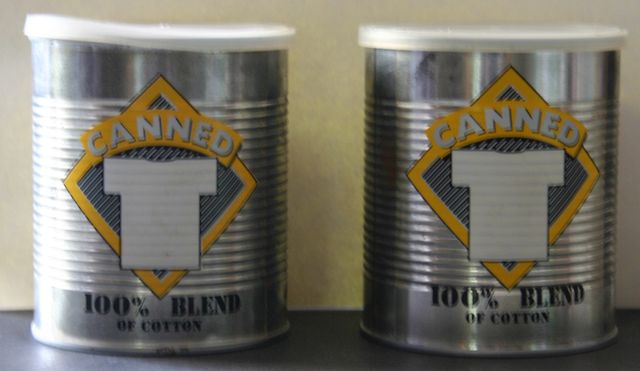 2 Camisetas en Latas Vintage 80's