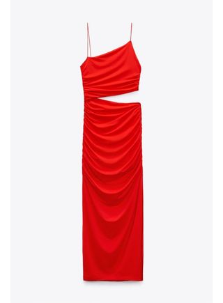 Vestido rojo ajustado