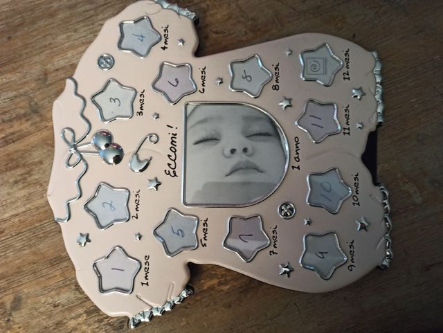 Portafoto bimbo/a 12 mesi